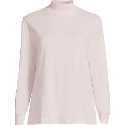 Lands' End Women's Plus Size Long Sleeve Super T Mock 18 Lands' End Women's Plus Size Long Sleeve Super T Mock - Image 18