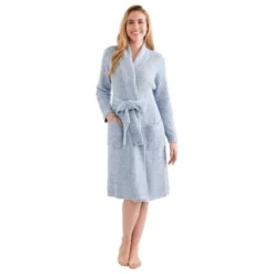Softies Heathered Marshmallow 38" Wrap Robe 15 Softies Heathered Marshmallow 38" Wrap Robe -Women Clothing Shop GUEST 05f324d1 1643 4849 a6fd 858f76a07c85