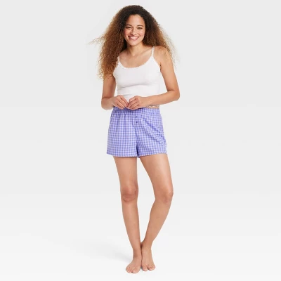 Women's Boxer Pajama Shorts - Colsie™ 5 Women's Boxer Pajama Shorts - Colsie™ - Image 5