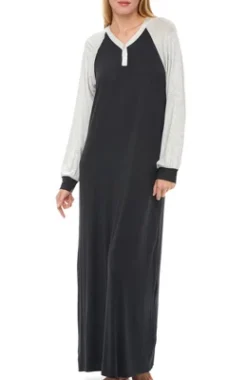 Women's Soft Knit Nightgown, Full Length Long Henley Night Shirt Pajama Top With Pockets 18 Women's Soft Knit Nightgown, Full Length Long Henley Night Shirt Pajama Top With Pockets -Women Clothing Shop GUEST 0728a119 b982 4a1b 9d39 77661b4778f9