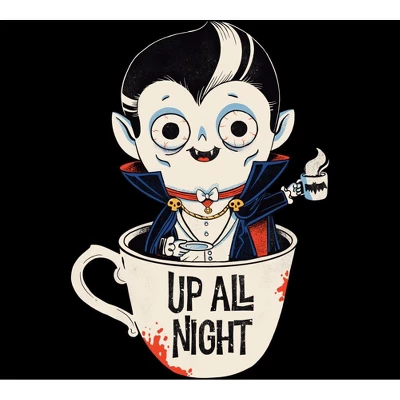 Women's Design By Humans Dracula And Coffee By Ppmid Racerback Tank Top 1 Women's Design By Humans Dracula And Coffee By Ppmid Racerback Tank Top