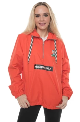 Members Only Women's Nickelodeon Collab Popover Oversized Jacket 1 Members Only Women's Nickelodeon Collab Popover Oversized Jacket