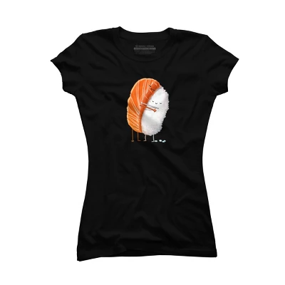 Junior's Design By Humans Sushi Hug By Andremullerdko T-Shirt 7 Junior's Design By Humans Sushi Hug By Andremullerdko T-Shirt - Image 7