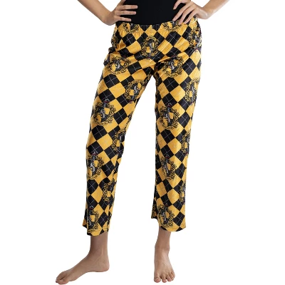 Harry Potter Juniors Hogwarts Houses Crest Cropped Lounge Pants Pajamas 6 Harry Potter Juniors Hogwarts Houses Crest Cropped Lounge Pants Pajamas - Image 6
