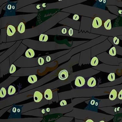 Women's Glow-In-The-Dark Mummy Halloween Matching Family Pajama Set - Hyde & EEK! Boutique™ White 2 Women's Glow-In-The-Dark Mummy Halloween Matching Family Pajama Set - Hyde & EEK! Boutique™ White - Image 2