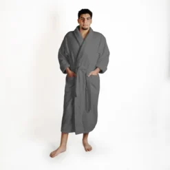 Men's Ultra-Absorbent Cotton Bathrobe By Blue Nile Mills -Women Clothing Shop GUEST 11e7a46e e2ce 4637 b6eb 1de05e407b64