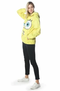 Members Only - Women's Spongebob Windbreaker Oversized Jacket -Women Clothing Shop GUEST 1401fa99 14fe 4220 b2aa e5fc0a3b0fbf
