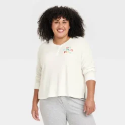 Women's Oh What Fun Matching Family Thermal Pajama Top - Wondershop™ White 9 Women's Oh What Fun Matching Family Thermal Pajama Top - Wondershop™ White -Women Clothing Shop GUEST 144c802f 2414 455d 9bf5 b8fc5746c248