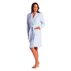 Softies Heathered Marshmallow 38" Wrap Robe 13 Softies Heathered Marshmallow 38" Wrap Robe -Women Clothing Shop GUEST 1692210b eda5 41f9 baf9 ab93cb0ae957