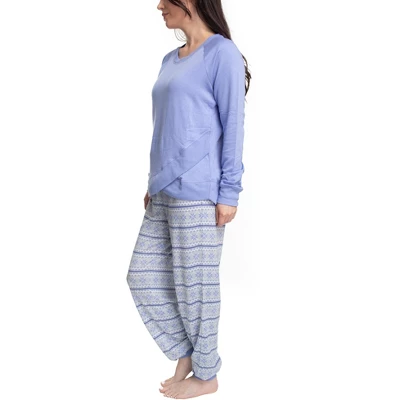 Muk Luks Womens Ski Lodge Pajama Set 2 Muk Luks Womens Ski Lodge Pajama Set - Image 2