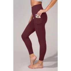 Yogalicious Womens Lux Elastic Free High Waist Side Pocket 7/8 Ankle Legging -Women Clothing Shop GUEST 1813e8db b619 4b7c b8ba 5468ce15323c