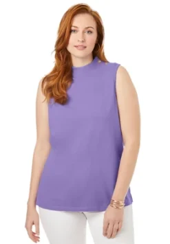 Jessica London Women’s Plus Size Button Neck Tank -Women Clothing Shop GUEST 18cf2caf 0845 4890 b210 83a9a5426080