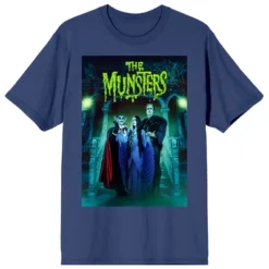 The Munsters Rob Zombie Remake Key Poster Art Crew Neck Short Sleeve Navy Women's T-shirt 5 The Munsters Rob Zombie Remake Key Poster Art Crew Neck Short Sleeve Navy Women's T-shirt -Women Clothing Shop GUEST 1e73732d f785 4395 a6a8 be028b50696f