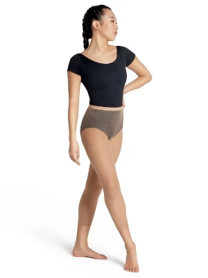 Capezio Women's Crop Studio Fishnet Tight 3 Capezio Women's Crop Studio Fishnet Tight - Image 3