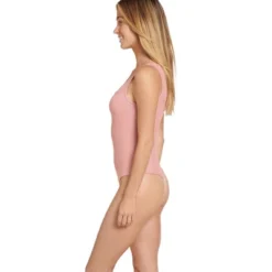 Jockey Women's Square Neck Rib Thong Bodysuit