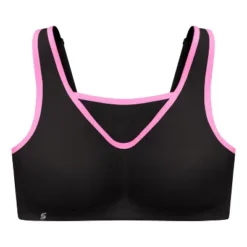 Glamorise Womens No-Bounce Camisole Sports Wirefree Bra 1066 Black/Pink 7 Glamorise Womens No-Bounce Camisole Sports Wirefree Bra 1066 Black/Pink -Women Clothing Shop GUEST 2362b174 d91a 468f a678 3ad1f2bbf329