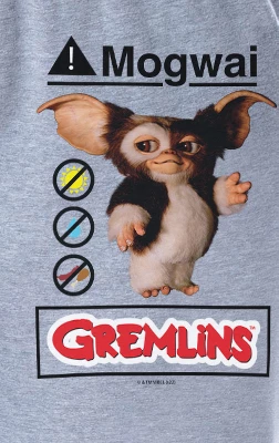 Gremlins Womens' Mogwai Rules Logo Movie Jogger Sleep Pajama Pants Grey 2 Gremlins Womens' Mogwai Rules Logo Movie Jogger Sleep Pajama Pants Grey - Image 2