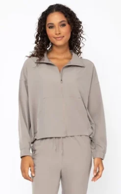 90 Degree By Reflex Womens Citylite Full Zip Jacket With Front Pockets And Side Bungee Cords -Women Clothing Shop GUEST 297b8b3a 4321 4e5f b1fc 19f6a996b8a2