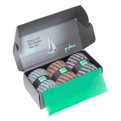 Mio Marino Womens Warm Wool Knitted Socks 3 Pack 1 Mio Marino Womens Warm Wool Knitted Socks 3 Pack