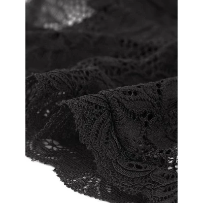 Allegra K Women's Floral Elegant Sweetheart Neck Sleeveless Blouses 3 Allegra K Women's Floral Elegant Sweetheart Neck Sleeveless Blouses - Image 3