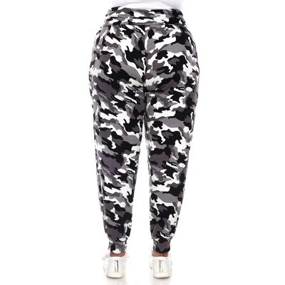 Plus Size Camo Harem Pants - White Mark 3 Plus Size Camo Harem Pants - White Mark - Image 3