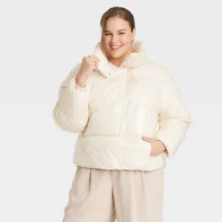 Women's Short Relaxed Puffer Jacket - A New Day™ 13 Women's Short Relaxed Puffer Jacket - A New Day™ -Women Clothing Shop GUEST 3183c9fd a593 4e8a ad79 df58c7c302c9