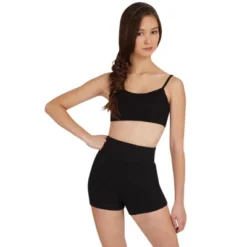 Capezio Women's Team Basics High Waisted Shorts