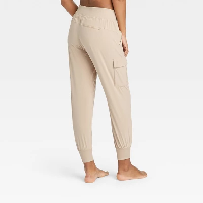 Women's Stretch Woven Tapered Cargo Pants - All In Motion™ 1 Women's Stretch Woven Tapered Cargo Pants - All In Motion™