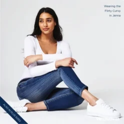 WallFlower Women's Flirty Curvy Skinny High Rise Insta Stretch Juniors Jeans (Standard And Plus) -Women Clothing Shop GUEST 3994ac96 63f0 4baa 92ac e7cba2ffe470