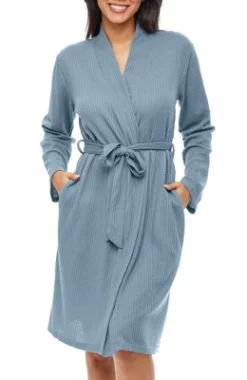 Women's Soft Ribbed Waffle Rib Knit Wrap Robe With Pockets, Lightweight Bathrobe 21 Women's Soft Ribbed Waffle Rib Knit Wrap Robe With Pockets, Lightweight Bathrobe -Women Clothing Shop GUEST 3d9cc6a2 d12a 423b 80b8 bff4701ddf2e