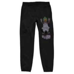 Willy Wonka & The Chocolate Factory Oompa Loompa Men’s Black Sweatpants