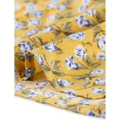 Allegra K Women's Bow Tie Round Neck 3/4 Raglan Sleeve Floral Blouse Tops -Women Clothing Shop GUEST 3ea9ef9a 2218 4599 9bab 1f020eed8121