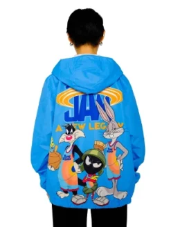 Members Only Women's Space Jam New Legacy Team Oversized Jacket