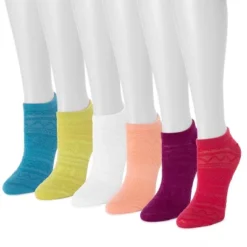 MUK LUKS Women's 6 Pack Ankle Sock -Women Clothing Shop GUEST 4260f969 2d6c 42d1 8a65 56b823e04155