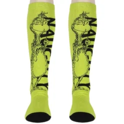 Dr Seuss Women's The Grinch Who Stole Christmas Naughty Knee-High Socks Green -Women Clothing Shop GUEST 439e4060 c708 48d4 8a5a 00bcd16b4f3f