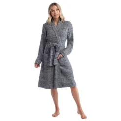 Softies Heathered Marshmallow 38" Wrap Robe 11 Softies Heathered Marshmallow 38" Wrap Robe -Women Clothing Shop GUEST 44f0ef49 39c0 46b2 8c8d 49091443489e