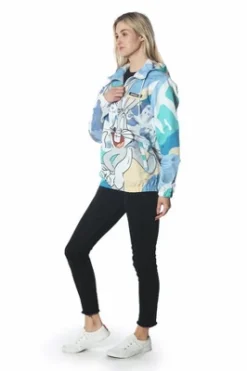 Members Only - Women's Bugs Patchwork Windbreaker Oversized Jacket -Women Clothing Shop GUEST 4715ee1a 0451 4223 9625 3721dfbff68e