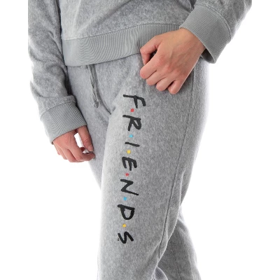 Friends TV Show Logo Juniors' Comfy Shirt And Pants Jogger Pajama Set Classic Friends Logo 2 Friends TV Show Logo Juniors' Comfy Shirt And Pants Jogger Pajama Set Classic Friends Logo - Image 2