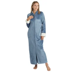 Softies Plush Mandarin Collar Zip Robe 10 Softies Plush Mandarin Collar Zip Robe -Women Clothing Shop GUEST 4b69328c 9c64 43e6 a324 cad098ded8e3