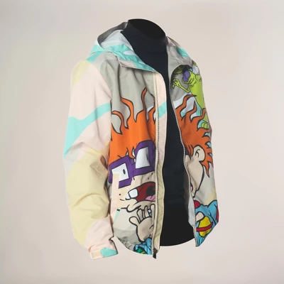 Members Only - Women's Big Chucky Windbreaker Oversized Jacket 1 Members Only - Women's Big Chucky Windbreaker Oversized Jacket