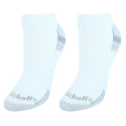 Dr Scholls Women's' Low Cut Advanced Relief Socks (2 Pair Pack)