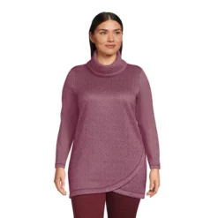 Lands' End Women's Sweater Fleece Tunic Cowl Neck Pullover 10 Lands' End Women's Sweater Fleece Tunic Cowl Neck Pullover -Women Clothing Shop GUEST 4d7f9734 a644 4ab4 99ae e938ab8b312d