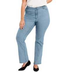 June + Vie By Roaman's Women’s Plus Size Curvie Fit Bootcut Jeans -Women Clothing Shop GUEST 4de6a951 6c7c 483c 9e8a e1ec99fa255a