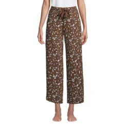 Lands' End Women's Lounge Mid Rise Wide Leg Crop Pajama Pants 12 Lands' End Women's Lounge Mid Rise Wide Leg Crop Pajama Pants -Women Clothing Shop GUEST 4e0611c8 2673 457a 8f6b 0e3fe0a85b32
