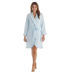 Softies 36" Ruffle Chenille Robe -Women Clothing Shop GUEST 4f8256d7 7a15 4df0 b477 4a1e4965cd90