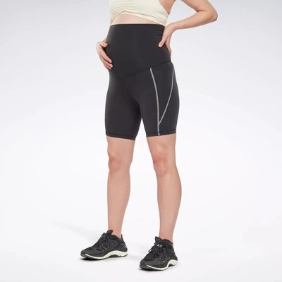 Reebok Maternity Legging Shorts Maternity Athletic Shorts 6 Reebok Maternity Legging Shorts Maternity Athletic Shorts - Image 6