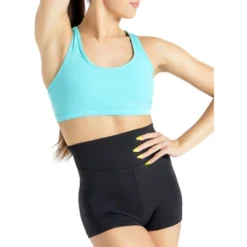 Capezio Women's Team Basics High Waisted Shorts -Women Clothing Shop GUEST 51a458f8 dd70 41a0 8489 d46fc6e1528c