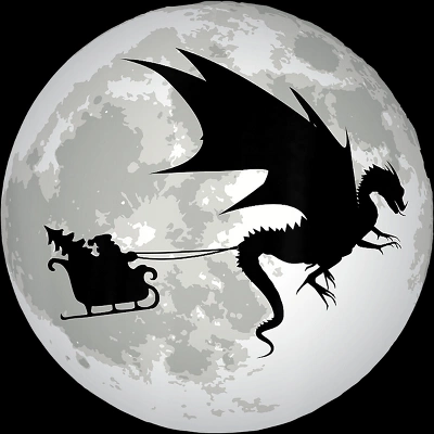 Junior's Design By Humans Christmas Santa Claus By NekoShop T-Shirt 1 Junior's Design By Humans Christmas Santa Claus By NekoShop T-Shirt