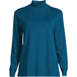 Lands' End Women's Plus Size Long Sleeve Super T Mock 32 Lands' End Women's Plus Size Long Sleeve Super T Mock -Women Clothing Shop GUEST 5485b74c d1f7 4e09 822a bcaa6ef26734
