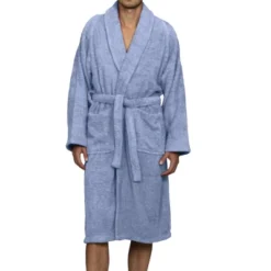 100% Cotton Ultra-Soft Terry Adult Unisex Lightweight Luxury Bathrobe By Blue Nile Mills -Women Clothing Shop GUEST 5494857f c014 4ba3 a5d0 7adbfb6cc682